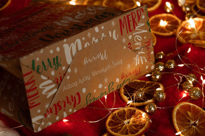 Torba papierowa świąteczna 18x8x22cm MERRY CHRISTMAS Winners Gadzety