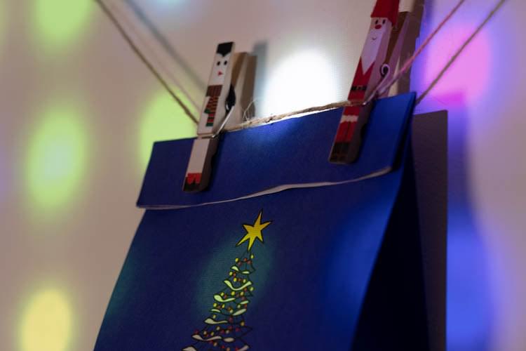 Eko kalendarz adwentowy DIY 24szt naklejki Winners Gadzety