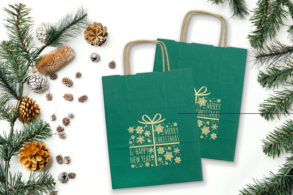 Torba papierowa świąteczna MERRY CHRISTMAS 180x80x225mm Winners Gadzety