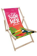 Leżak drewniany z nadrukiem SUMMER Winners Gadzety