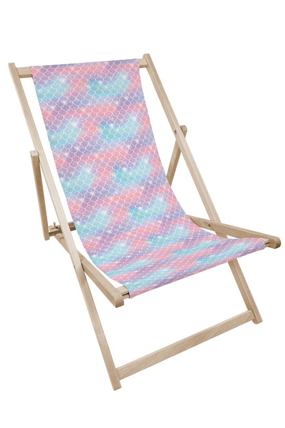 Leżak drewniany z nadrukiem SYRENKA Winners Gadzety