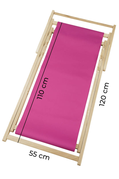 Leżak drewniany z nadrukiem LAMPART CĘTKI Winners Gadzety